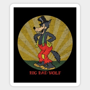 Vintage Big Bad Wolf Magnet